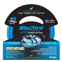 Rubber air hose 13mm 20m with thread Blubird