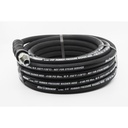 Blusheild Rubber Pressure washer Hose 6mm X 15mtr1/4" BSP Swivel and fixed