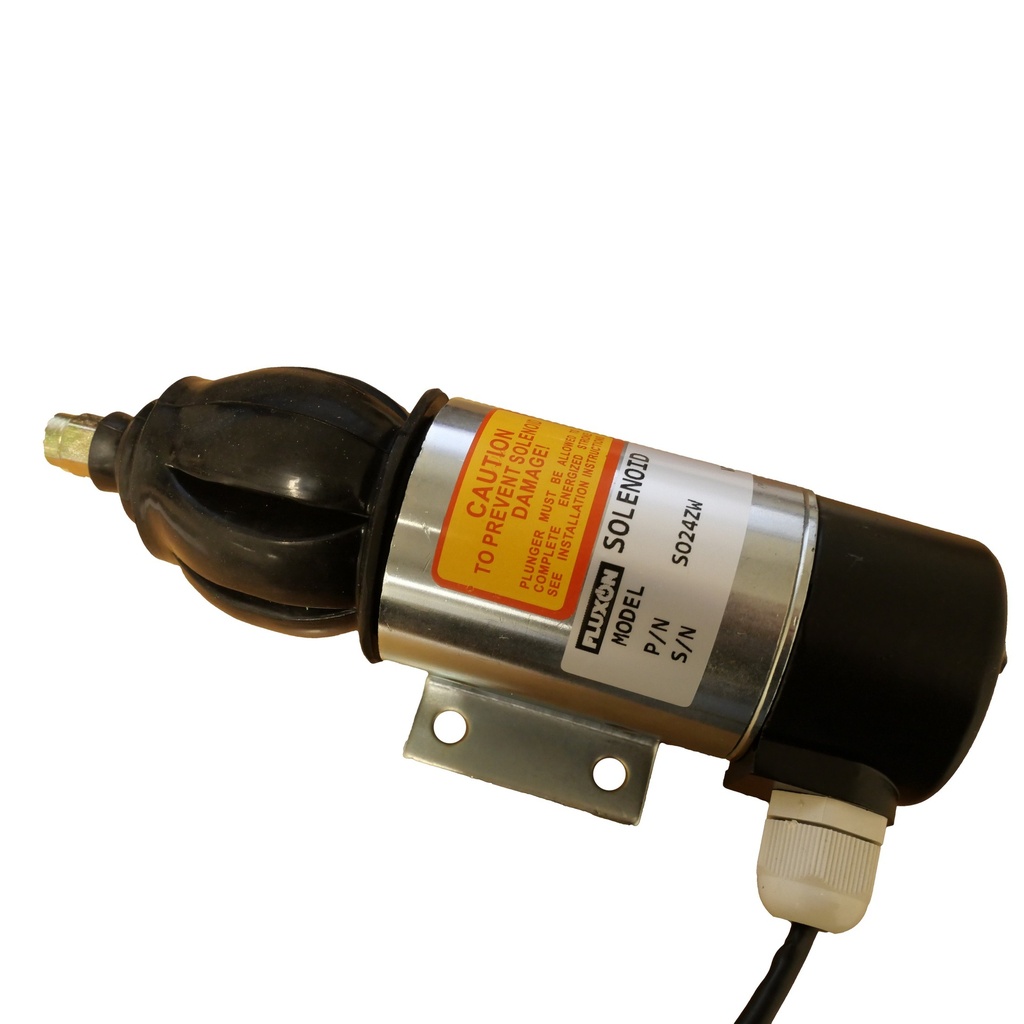 Solenoide stopmagneet 24V zware voet