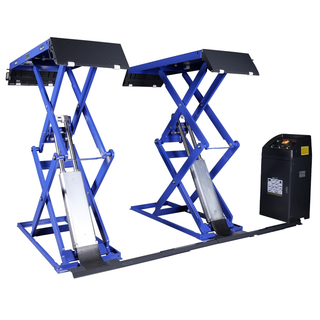 Dubbele schaarlift master-slave 3500kg 400V