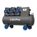 Kompressor ölfrei 3x1ps 100L tank 230V