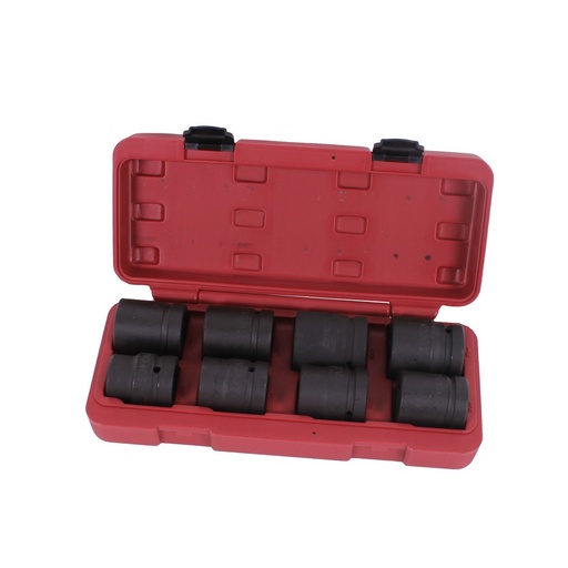 [250010K] Impact socket set 1" 8 pieces professional