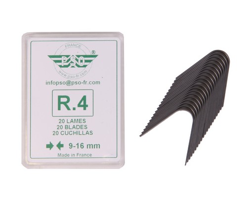 [PSMR4] Blade set for tyre regroover 20pcs R4