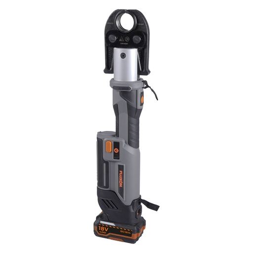 [IPC34B2U] Cordless pressing tool 32kN incl. 3pcs U-profile jaws + 2x 4.0Ah battery